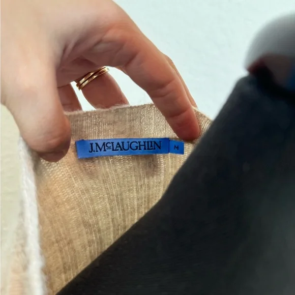 J. McLaughlin Women's Beige Sweater - Picture 4 of 4